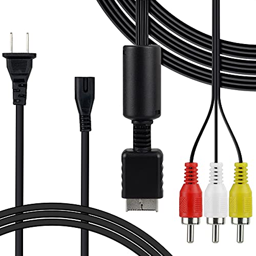 CHENLAN New AV Cable & AC Power Cord Bundle for Original Pla...