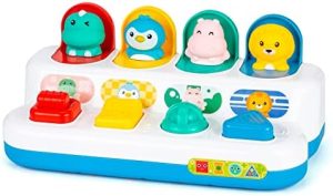 Joymax Baby Toys 6 to 12 Months, Pop Up Activity Animals Cau...