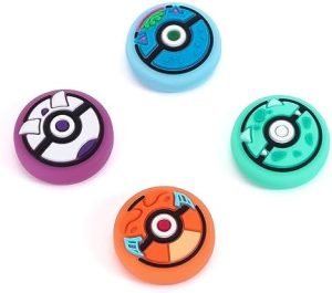 DLseego PK Balls 4PCS Thumb Grips Caps for Regular NS Switch...