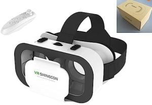 VR Headset for iPhone & Android with Controller, Universal V...