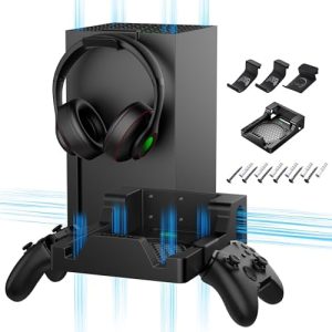 ZAONOOL Wall Mount for Xbox Series X with 2 Controller Holde...