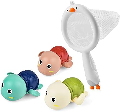 Likee Baby Bath Toys for Toddlers 1-3, Floating Wind-Up Kids...