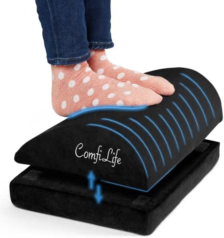 ComfiLife Foot Rest for Under Desk at Work – Adjustable Desk...