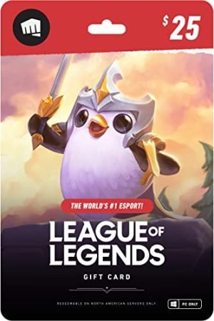 League of Legends $25 Gift Card - NA Server Only [Online Gam...