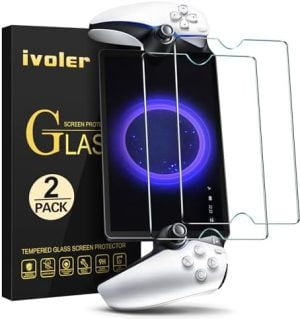 ivoler 2-Pack Screen Protector Tempered Glass for PlayStatio...