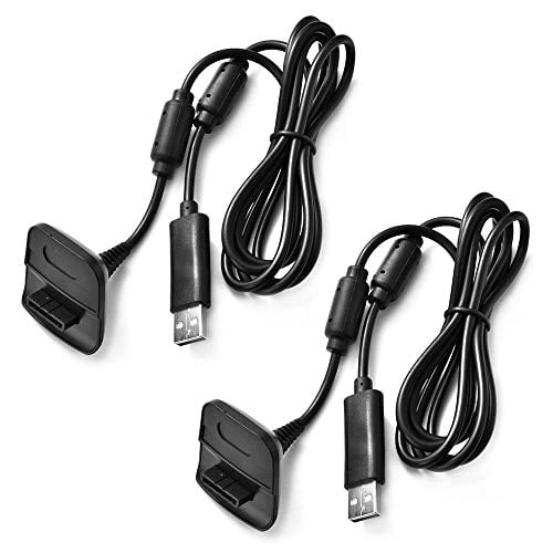 Charging Cable for Xbox 360 & Slim Wireless Game Controllers...