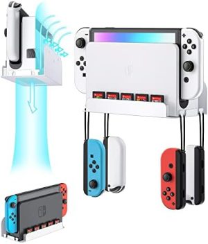 ZAONOOL Wall Mount for Nintendo Switch and Switch OLED, Meta...