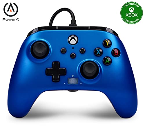 PowerA Enhanced Wired Controller for Xbox Series X|S - Sapph...