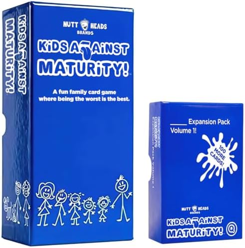 Kids Against Maturity: Card Game for Kids and Family, Super ...