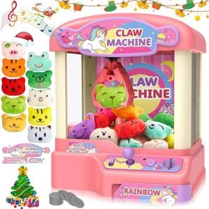 Claw Machine for Kids, Arcade Games Mini Vending Machine wit...