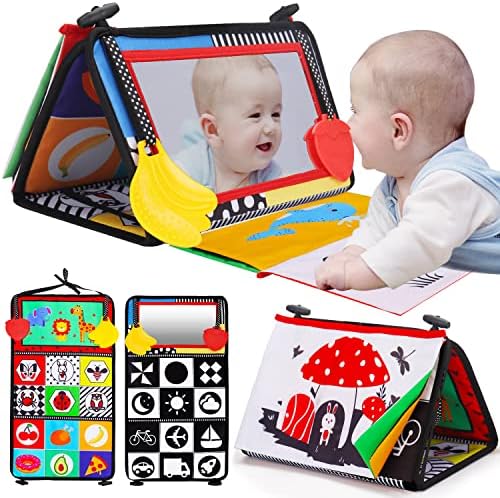 Tummy Time Baby Mirror Infant Toys Newborn Toys 0 3 Months B...