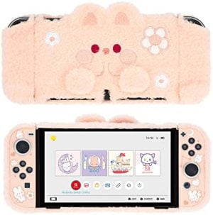 GeekShare Cute Plush Protective Case Cover Compatible with N...