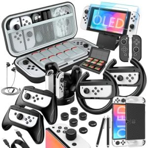 Switch OLED Accessories Bundle for Nintendo Switch OLED Upgr...