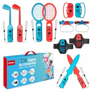 Switch Sports Accessories - CODOGOY 12 in 1 Switch Sports Ac...