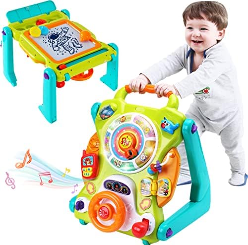 iPlay, iLearn 3 in 1 Baby Walker Sit to Stand Toys, Kids Act...