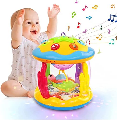 Furktem Baby Toys 12+ Months Ocean Rotating Projector - Earl...