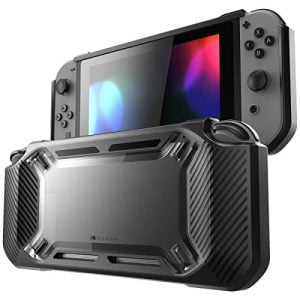 Mumba Case for Nintendo Switch, [Heavy Duty] Slim Rubberized...