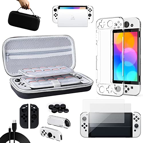 Benazcap Case Compatible with Nintendo Switch OLED Model 202...