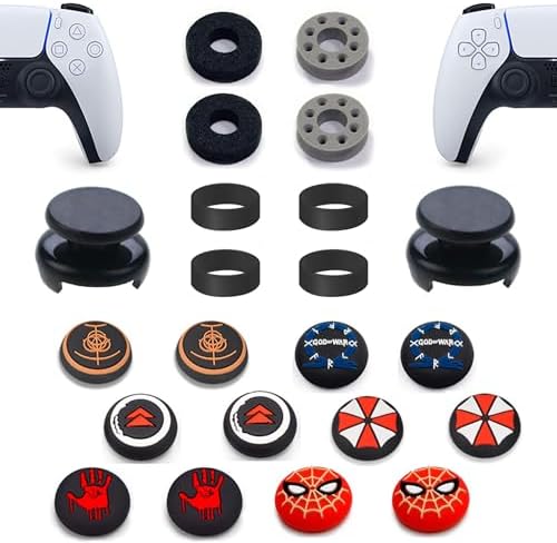 ZHI-NYLLDJS FPS Thumb Grips for PS5,for PS4 Thumb Grip Caps,...