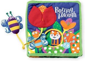 Manhattan Toy Soft Activity Book with Tethered Toy, Buzzing ...