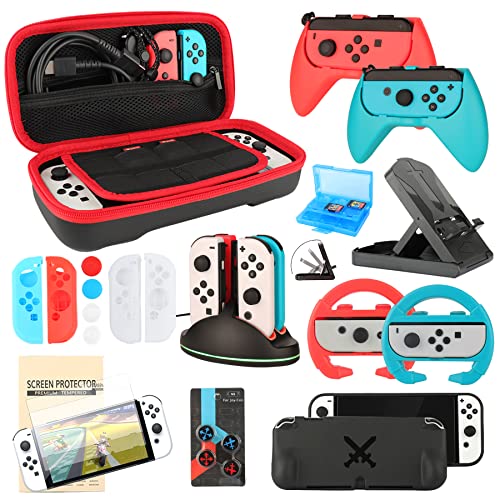 Accessories Bundle for Nintendo Switch OLED Model(2021): Sup...