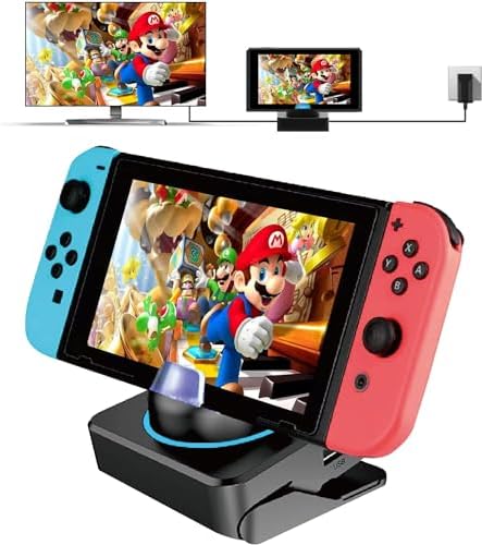 Kkf Switch Dock, 4K HDMI Nintendo Switch Docking Station for...