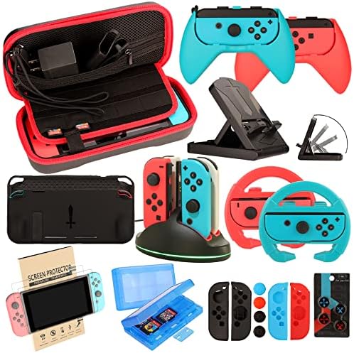 EOVOLA Accessories Kit for Nintendo Switch / Switch OLED Mod...