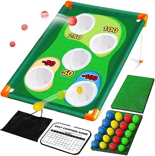 TOY Life Golf Cornhole Game Golf Corn Hole Set Chipping Golf...