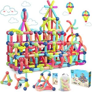 HYWILL Magnetic Toys Building Blocks - 100 PCS Kids Magnet B...