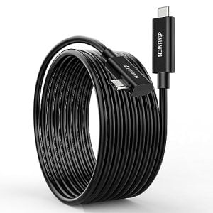 DGHUMEN Cable 16FT USB C 3.2 Gen1 Fiber Optic Cable USB C to...