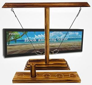 PXShpot Hook and Ring Game, Ring Toss Games for Adults, Outd...