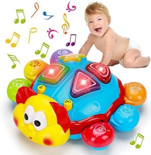 Baby Crawling Toy 6 to 12 Months Spanish English Bilingual L...