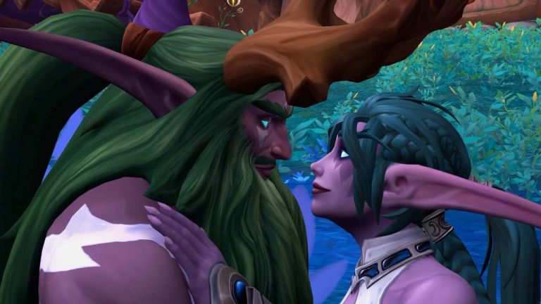 WoW Just Had Its First On-Screen Kiss, And It's Between Azeroth's Definitive Power Couple