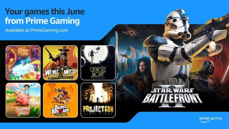 June’s ‘free’ games with Amazon Prime Gaming have been announced