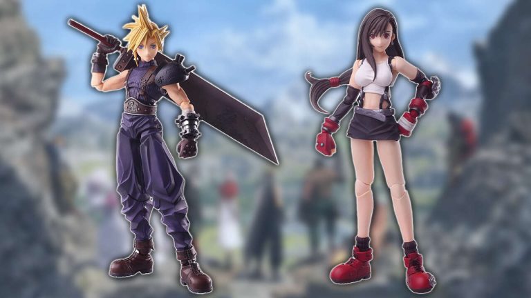 New Final Fantasy VII Cloud And Tifa Collectible Figures Up For Preorder At Amazon